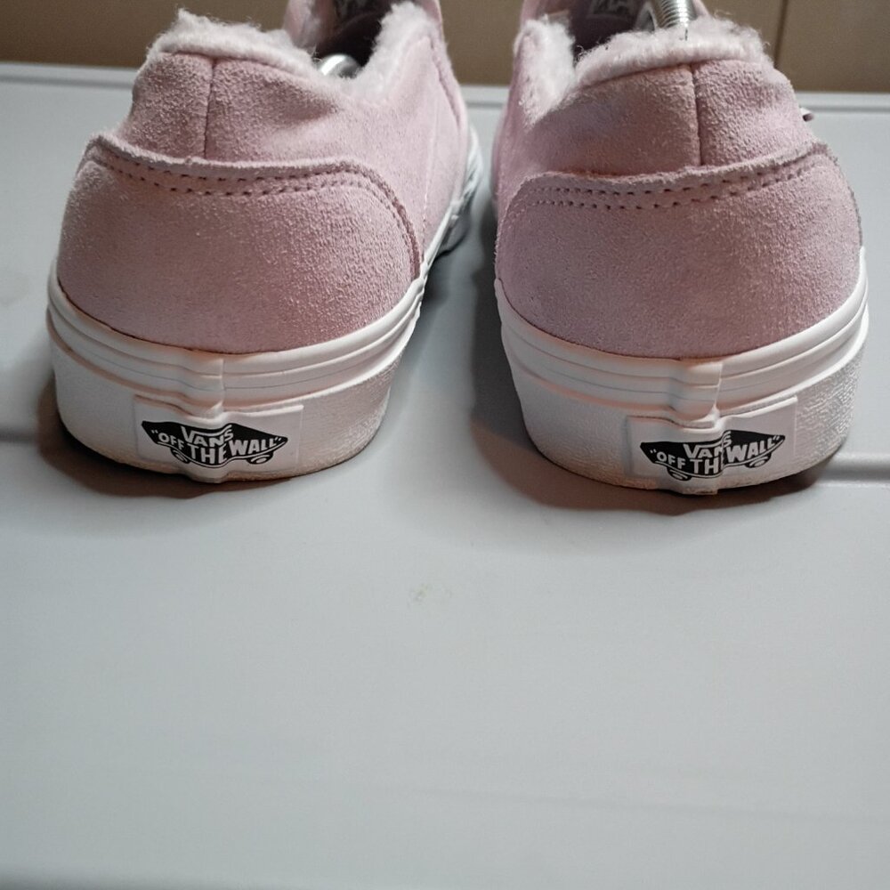Vans Pink Suede Women's Slip on Shoes Size 8.5 - Picture 5 of 8